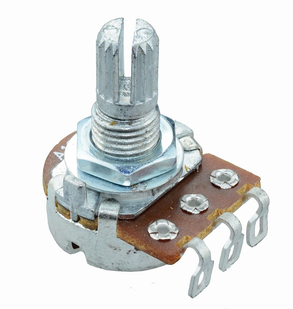 100K Linear 16mm Potentiometer Pot Solder Lugs