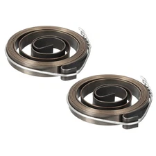 Drill Press Spring Quill Spring Steel 980mm Expand Long 45 x 7 x 0.7mm 2 Pcs