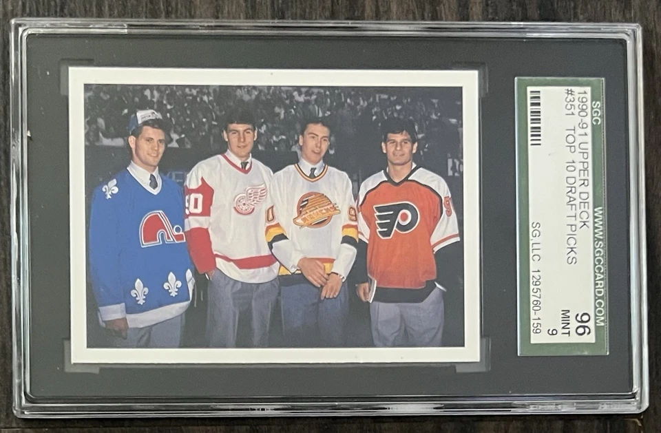 Owen Nolan High Graded Rookie Cards - Image 3 of 4