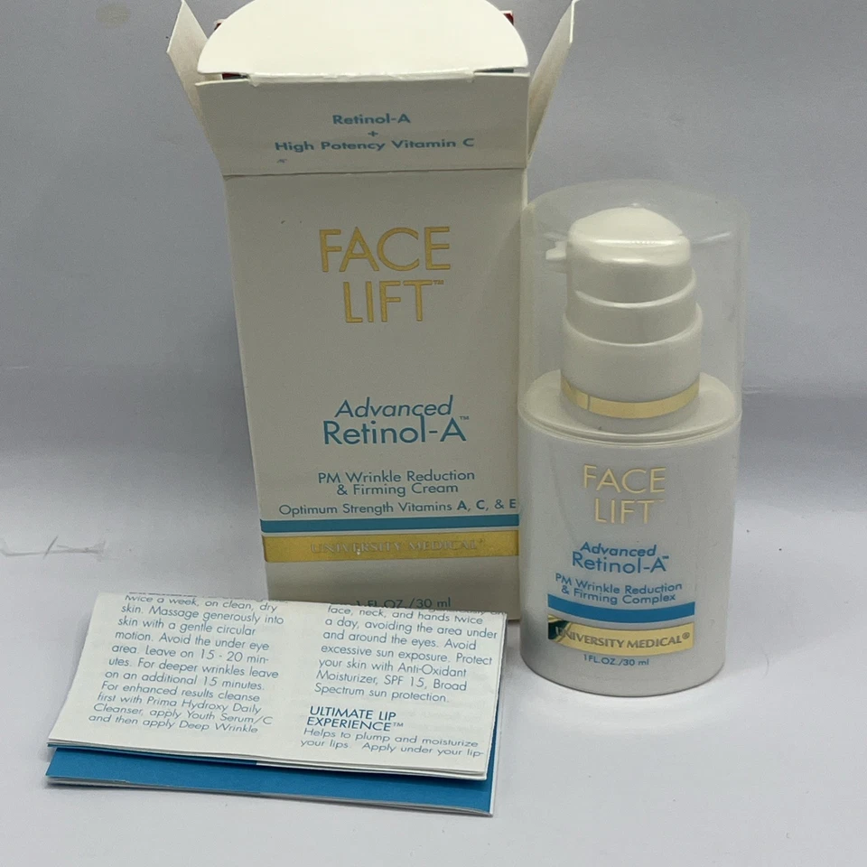 Crema Lifting Facial University Medical Retinol A Reducción de Arrugas Reafirmante De Colección Foto 4 de 4