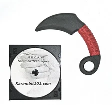 Training Karambit Knife Fixed Blade Dagger Trainer Instruction Video DVD
