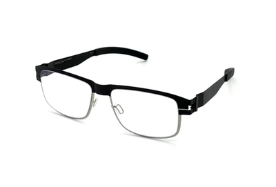 MYKITA NO.1 AUGUST COL 052 Eyeglasses Black Silver Frame 54mm | eBay