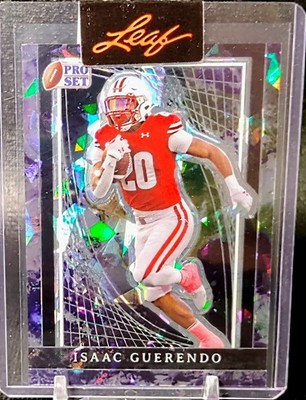 2024 Pro Set Metal - Pre-Production Proof -1/1 - Cracked Ice - Isaac Guerendo