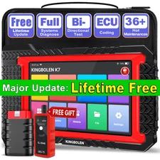 KINGBOLEN Scanner K7 BT Auto Full Diagnostic Bidirectional Key Programming Tool