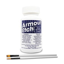 Armour Etch Glass Etching Cream Kit - Create Permanently Etched Designs -...