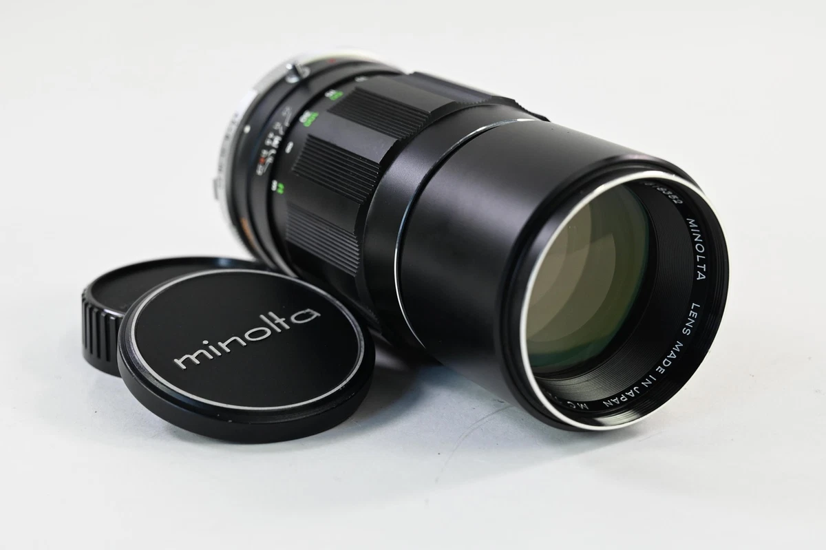 ミノルタ　MD  TELE  ロッコール 200mm F4   新品　超貴重品 Minolta f/4.5 200mm Focal Camera Lenses for sale | eBay