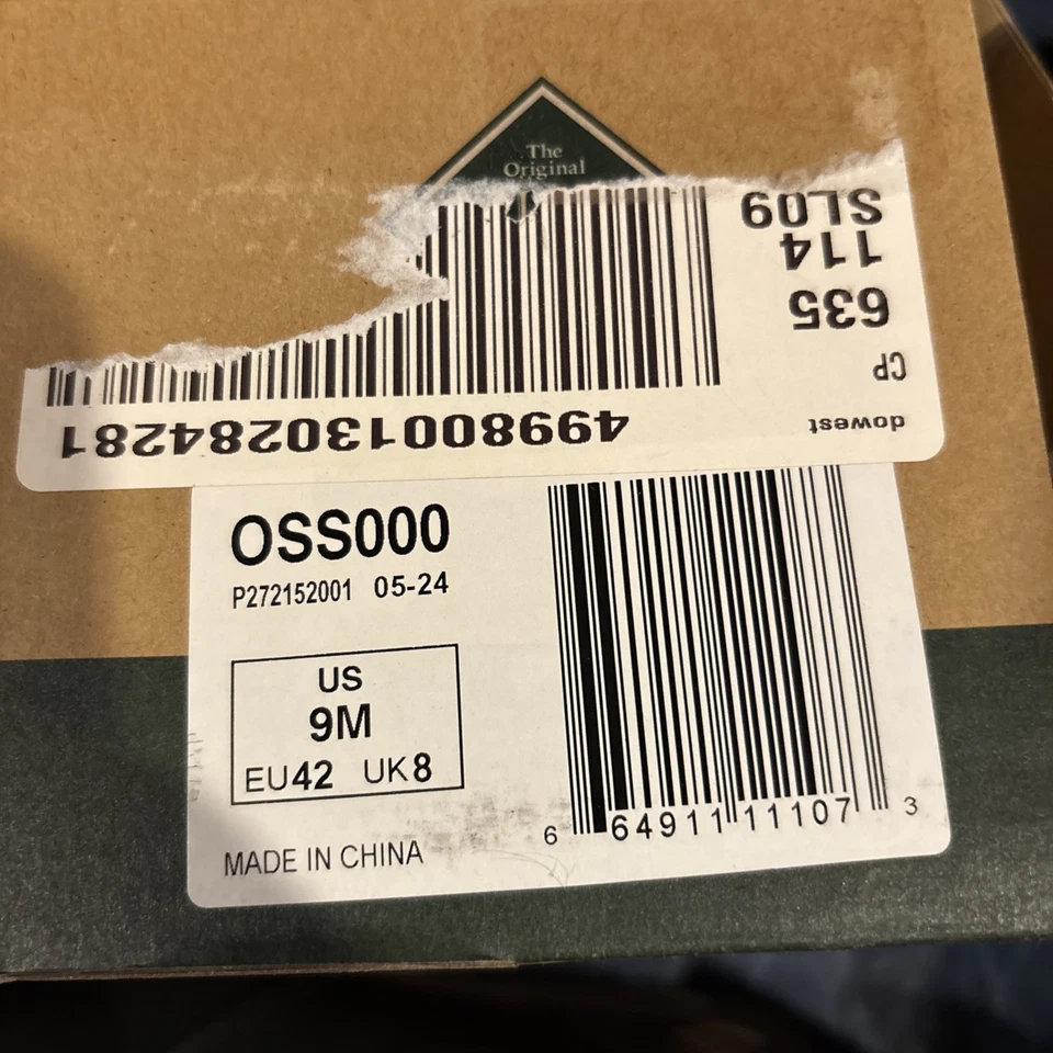 NUEVO Original Muck Boot Outscape Bajo Deslizable Goma Impermeable Zapatos OSSOO Hombres 9 Foto 3 de 4