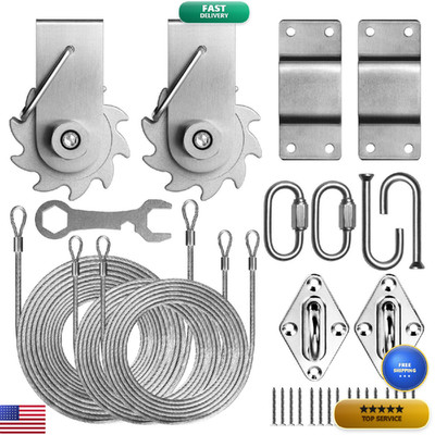 Colourtree Hardware Kit Winch Set For Rectangle/Square Sun Shade Sails Canopy