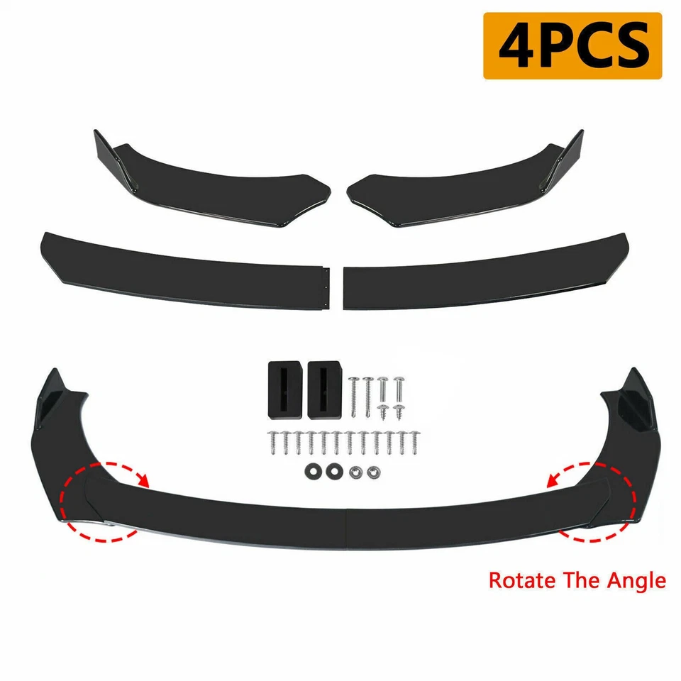 For Honda CR-V Front Bumper Lip Spoiler+Side Skirt+Rear Lip+Strut Rods Foto 3 de 4