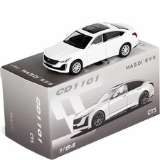 Masdi 1:64 White CT5 Sedan Sports Model Diecast Metal Car