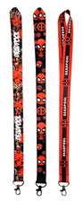 Selection of Deadpool Lanyards with Clip - ID / Badge Holder  Brand New Lanyard