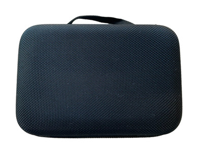 Aenllosi Hard Carrying Case with Strap, 6''x4''x3'', Black (E861)