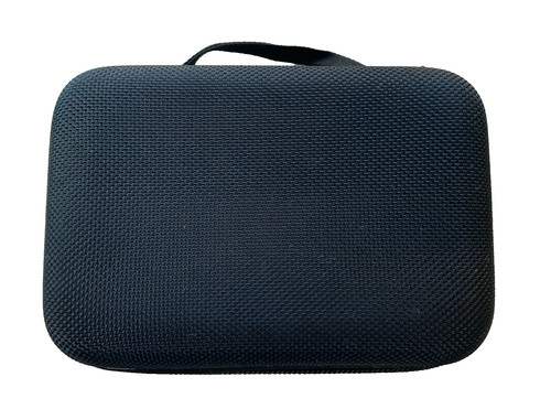 Aenllosi Hard Carrying Case with Strap, 6"x4"x3", Black (E861)