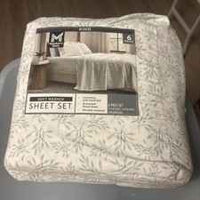 Member s Mark Soft Washed King Size Sheet Set