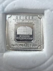 Toned Up 1 Gram Geiger In Capsule .999 Silver With Serial Number