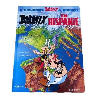HACHETTE ASTERIX EN HISPANIE FRENCH COMIC BOOK HARDCOVER GOSCINNY UDERZO 1969