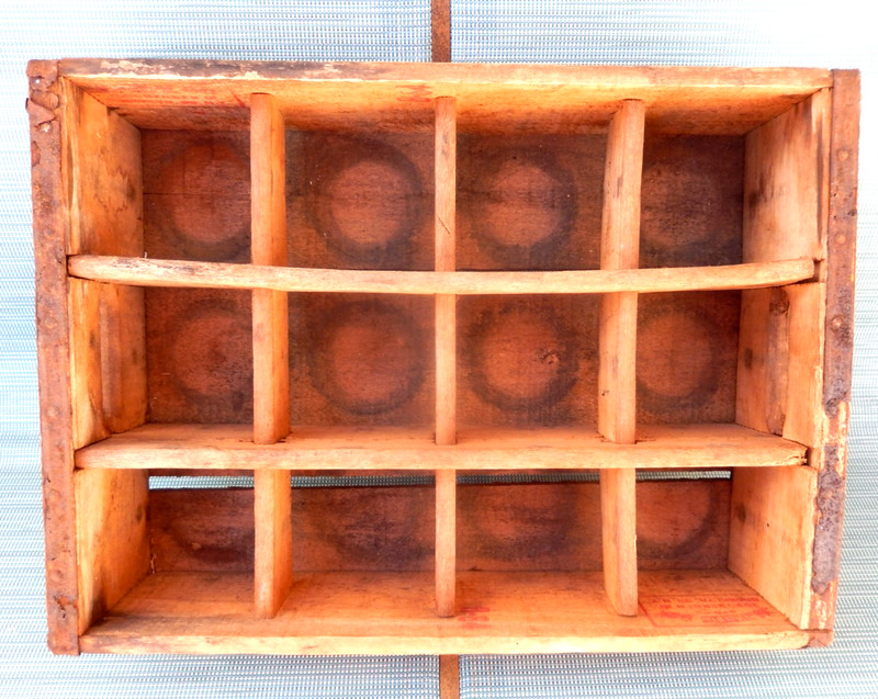 KBC Beverages Brooklyn New York American Wood Soda Crate