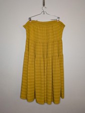 Old Navy Womens Yellow Striped Twee Sleeveless Tiered Mini Dress XL