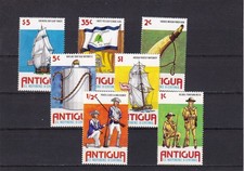 SA18f Antigua 1976 American Revolution Bicentennial mint stamps