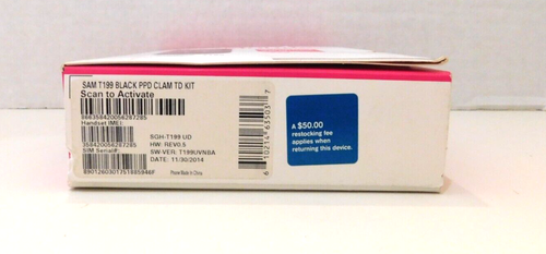 T-Mobile Samsung SGH T199 Prepaid No contract 3G Cell Phone New Never Opened - Picture 4 of 5