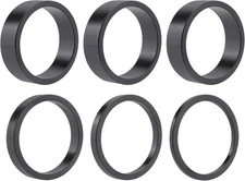 Quacc 6 PCS Headset Spacers 1 1/8" Aluminum Alloy Bike for... 