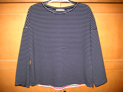Smith & Soul Ringel Sweatshirt Pullover XL 44 marine blau weiss Damen