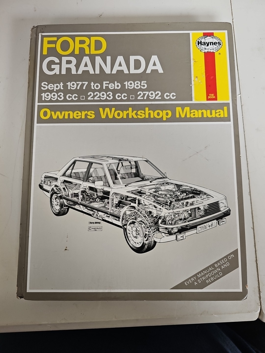 Haynes Workshop Manual Ford Granada Sept 1977 to Feb 1985 Hardback