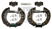 Bremsbackensatz Hinten Febi Bilstein 37235 FÜR Dacia Renault TrommelbremsbelÄGe