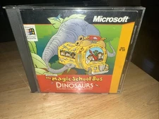 The Magic School Bus: Explores In The Age of Dinosaurs PC Case, Booklet And Game