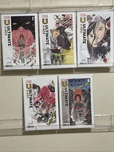 ULTIMATE X-MEN 1 2 3 4 5 CVR A 1ST PRINT SET NM MARVEL COMICS PEACH MOMOKO