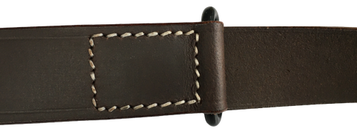 WW2 M1 Garand 1907 Oil Pull-Up Drum Dyed Leather Sling-DARK BROWN - 第 4/10 張圖片