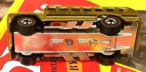 Hot Wheels-25th Anniversary Vintage Collection-S'Cool Bus-Honey Color-1993 - Picture 10 of 10