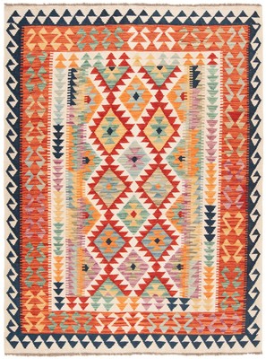 Kelim Afghan Handwoven Oriental Carpet 200X150 CM - New, Kilim  