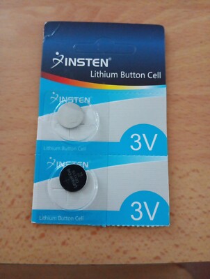 2 PCS NIP Insten Lithium Battery 3V CR1216 Button Cell Watch Calculator