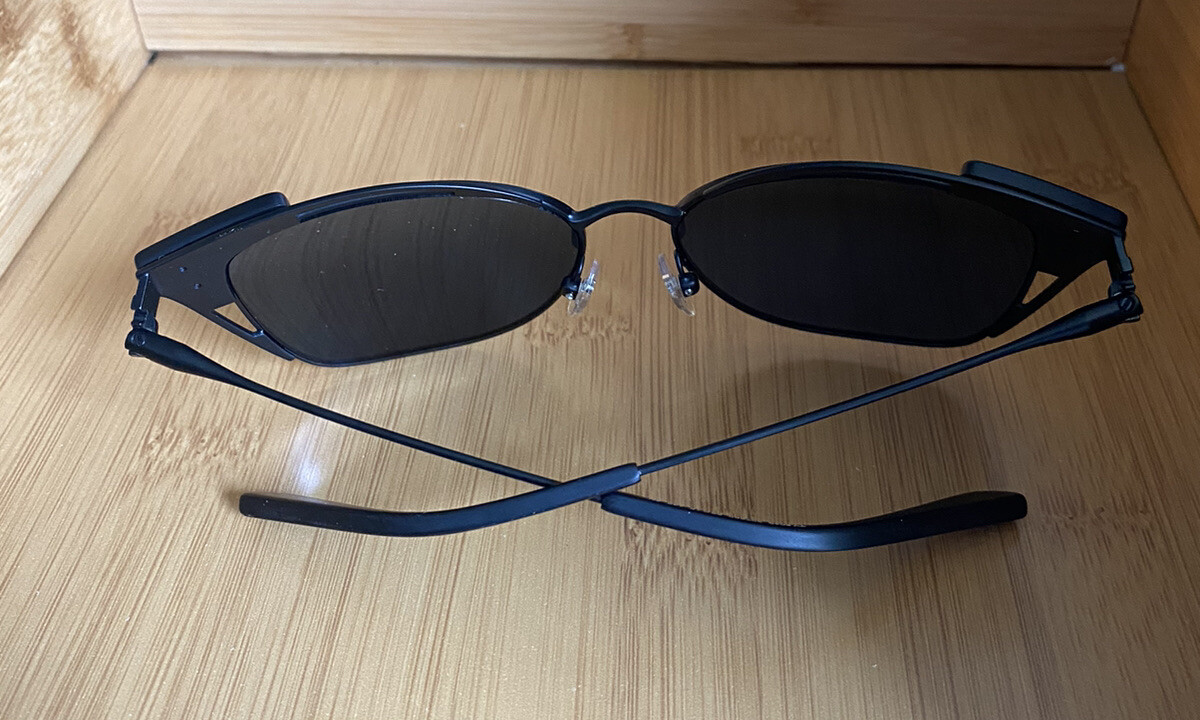 Tory Burch Open Frame Cat Eye Sunglasses TY6049 - Black | eBay