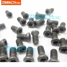 20pcs M3 x 6mm Insert Torx Screw for Carbide Inserts Lathe Tool M3 0.5