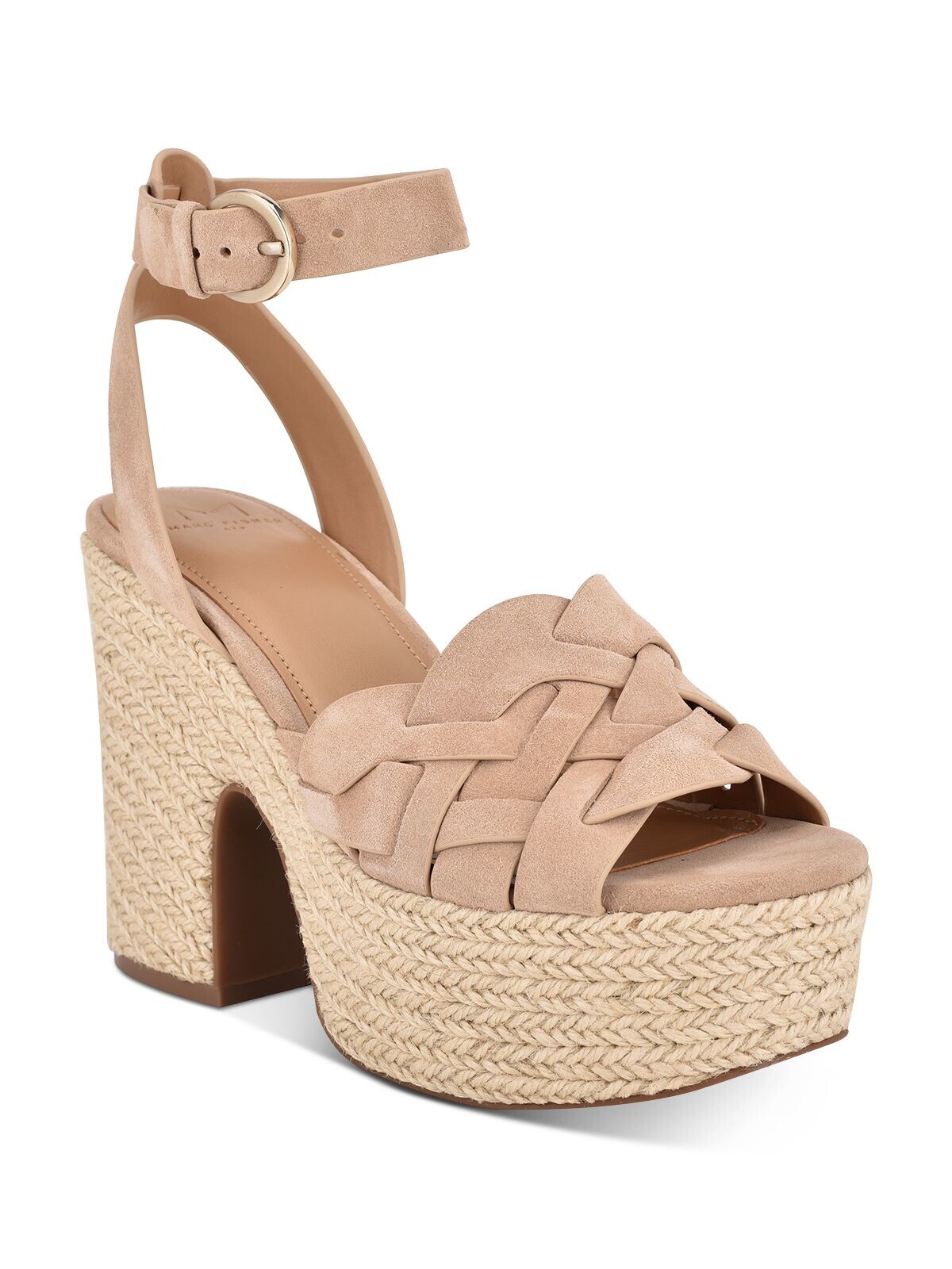 Женские туфли Oleta MARC FISHER светло-натурального бежевого цвета на 2 платформах, 9 М