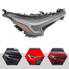 Full Led Headlight For 2023-2024 Toyota Corolla Hybrid Se Xle Xse Headlamps Opt.