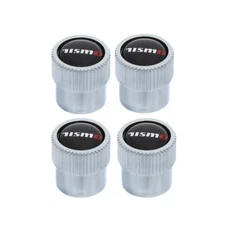 OEM Nissan Nismo Wheel Valve Stem Caps 370Z Altima Maxima Titan Frontier NEW