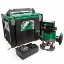 HiKOKI M3612DAJPZ 36V 1/2" Brushless Router With 1 x 2.5Ah Battery Charger Case