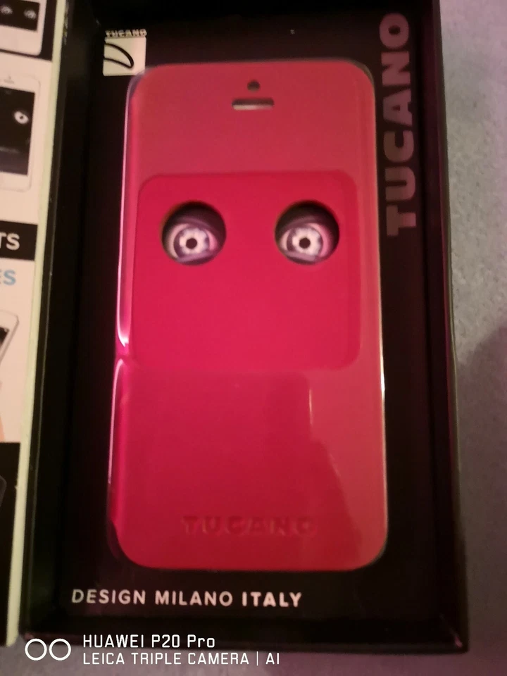 Tucano rojo iphone 5/5s Funda de teléfono de Tucano ""ojos"" con aplicación gratuita Foto 2 de 2