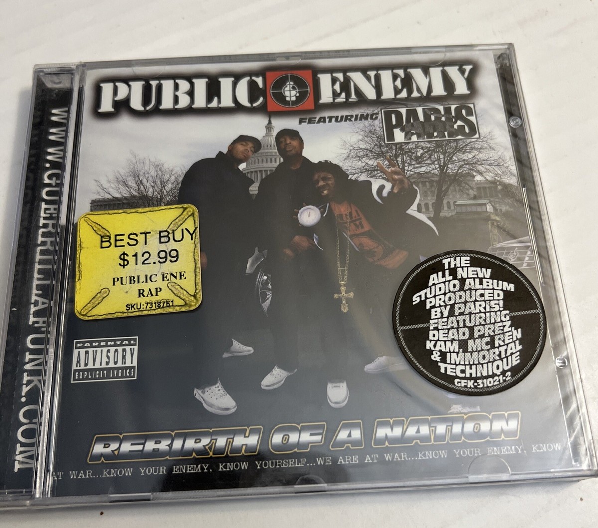 Rebirth of a Nation by Public Enemy (CD, 2006) BRAND NEW SEALED