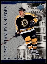 1998-99 Upper Deck Lord Stanley's Heroes Quantum 1 Sergei Samsonov Boston Bruins