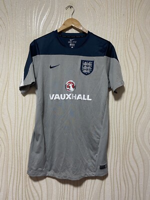 ENGLAND 2014 2015 TRAINING FOOTBALL SHIRT SOCCER JERSEY NIKE