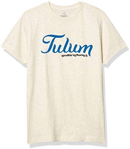 Marky G Apparel Girls' Printed Tulum Graphic Fine Jersey T-Shirt