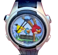Rovin Angry Birds LCD Digital Watch Character Wristwatch