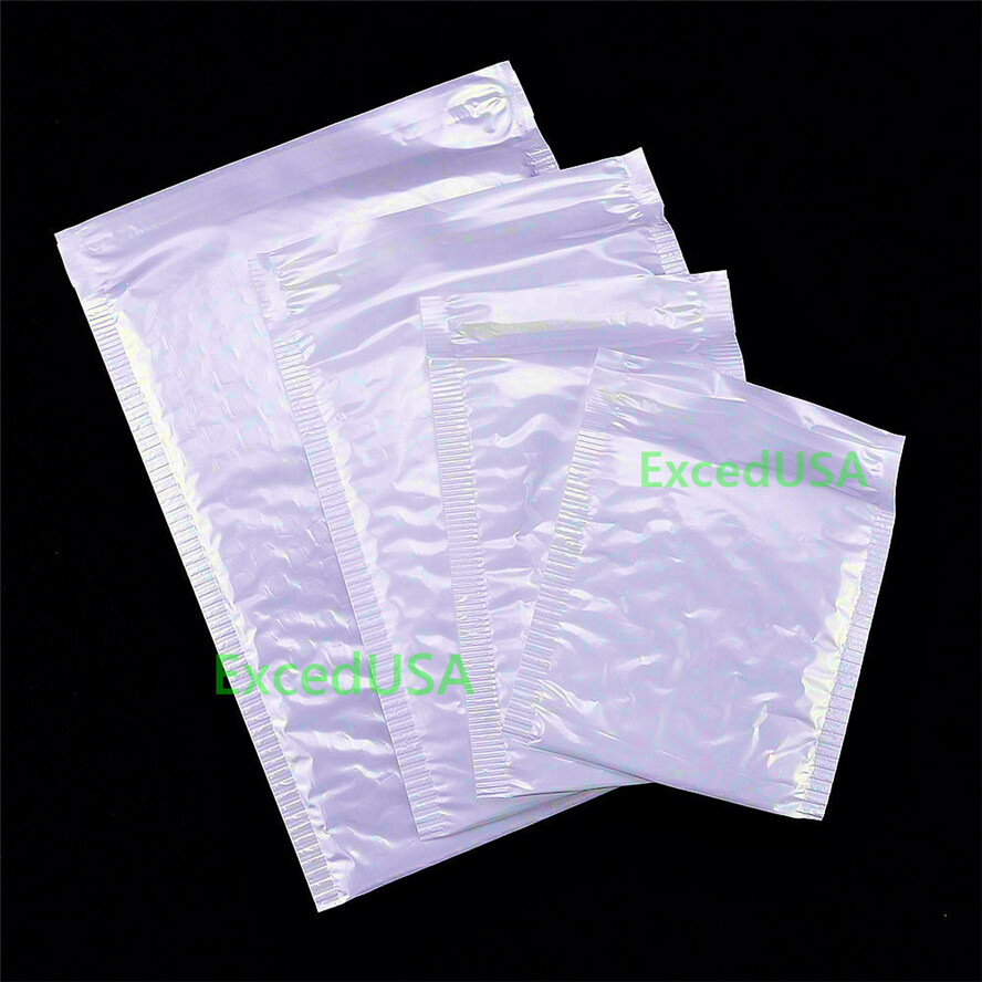 4x6" Poly Bags Mailer Bubble Padded Packing 3.8x6 Envelope Small White Shipping eBay
