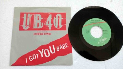 UB 40-DISCO-I GOT YOU BABE-- 45 RUNDEN ''7 VINTAGE VINYL RECORD