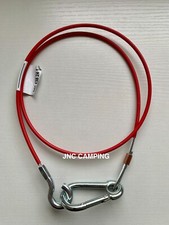 AL-KO Breakaway Cable With Carabiner Clip Caravan Trailer Hitch Towing Safety