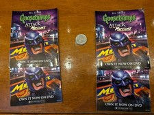 Goosebumps Attack of the Mutant Sticker  Lot of 4   Free Flag Sticker